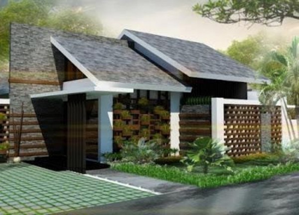 Detail Gambar Rumah Tanah Miring Gambar Rumah Atap Miring Nomer 56