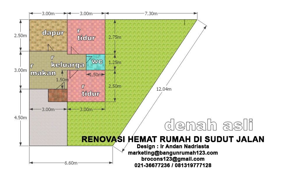 Detail Gambar Rumah Tanah Segi Tiga Nomer 19