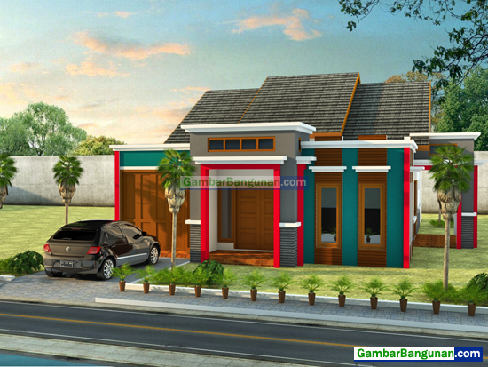 Detail Gambar Rumah Teras Depan Dan Samping Nomer 13