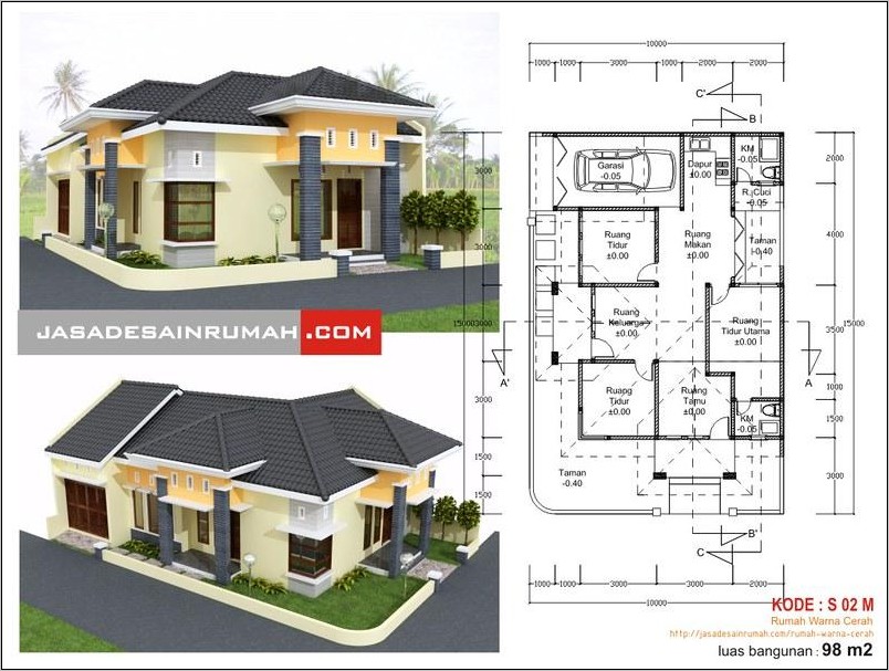 Detail Gambar Rumah Teras Depan Dan Samping Nomer 31