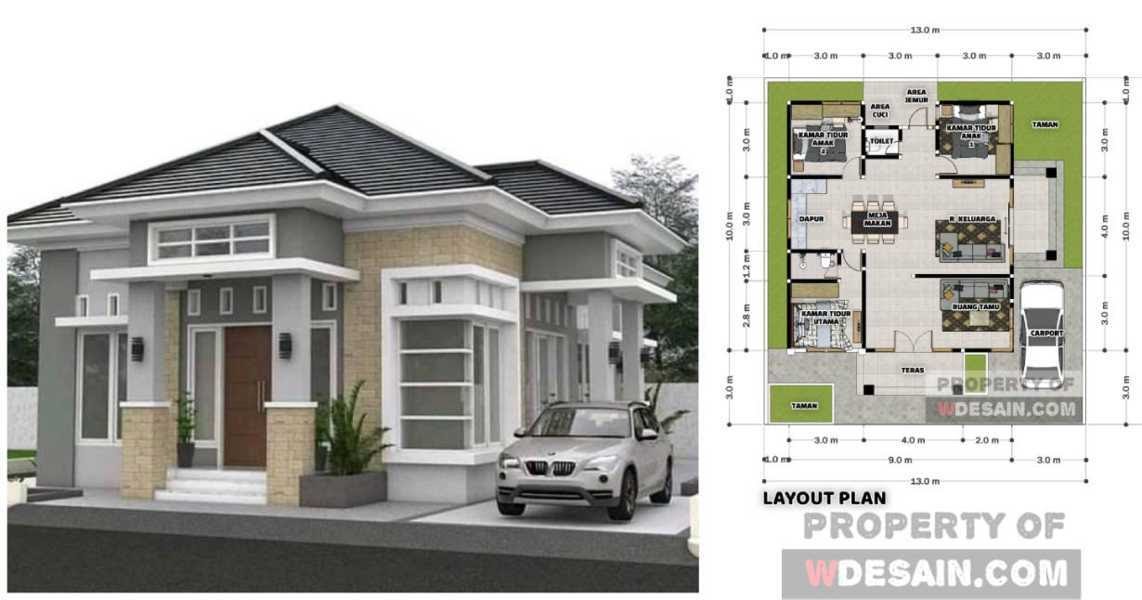 Detail Gambar Rumah Teras Depan Dan Samping Nomer 6