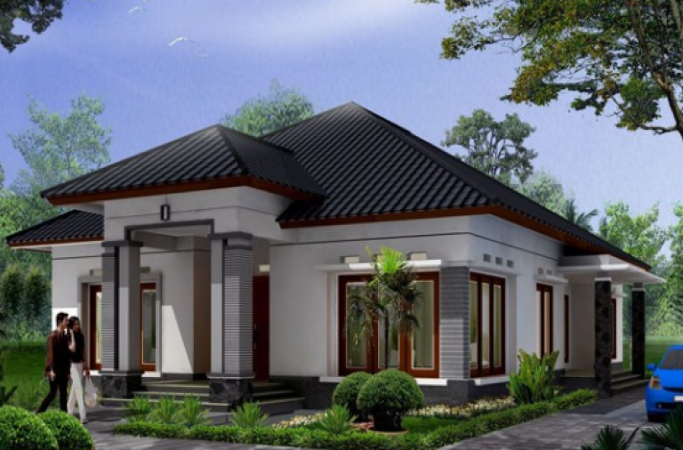 Detail Gambar Rumah Teras Samping Dan Depan Nomer 22