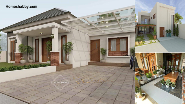 Detail Gambar Rumah Teras Samping Dan Depan Nomer 27