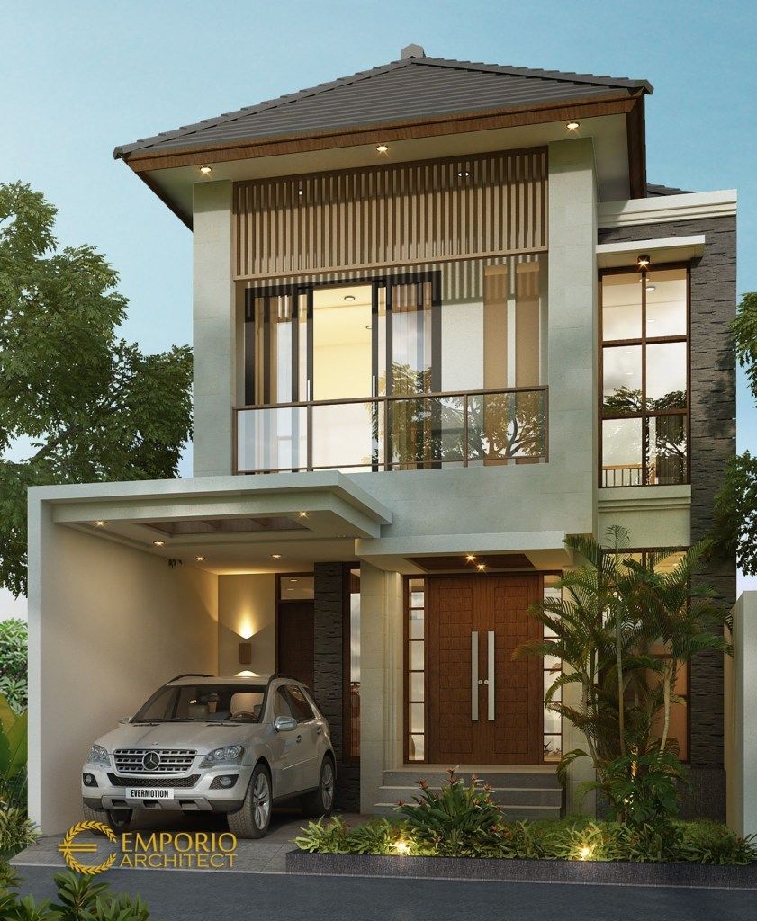 Detail Gambar Rumah Tingkat 2 Minimalis Nomer 30