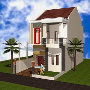 Detail Gambar Rumah Tingkat 2 Minimalis Nomer 55