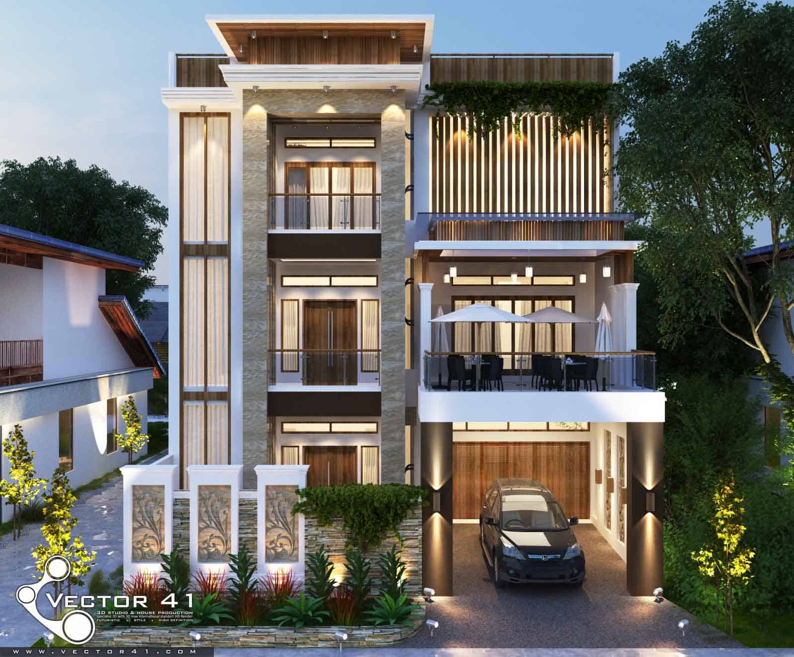 Detail Gambar Rumah Tingkat 3 Nomer 22