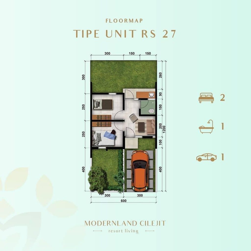 Detail Gambar Rumah Tipe 27 Nomer 7