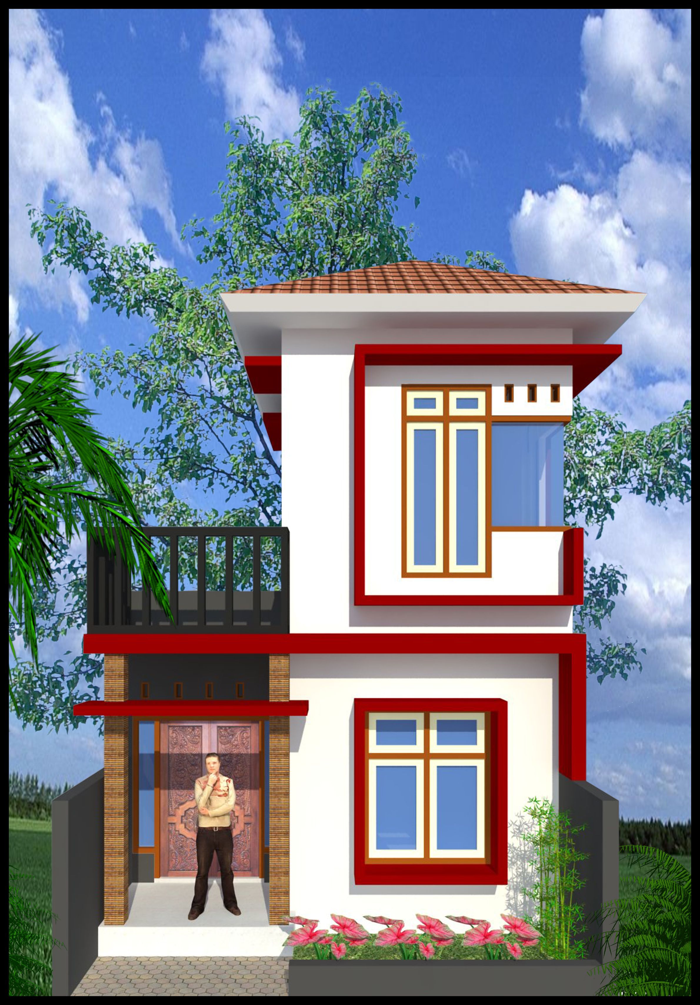 Detail Gambar Rumah Tipe 36 Gambar Awan 3d Nomer 28