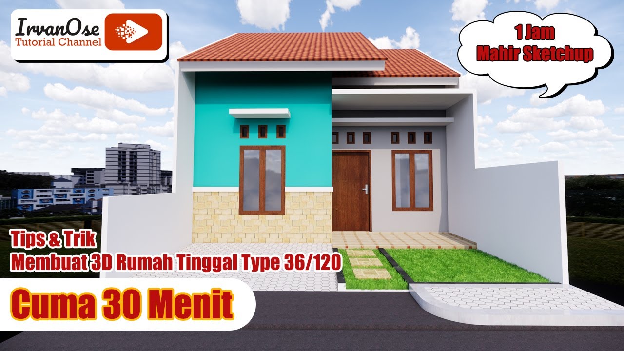 Detail Gambar Rumah Tipe 36 Gambar Awan 3d Nomer 37