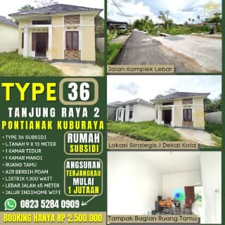 Detail Gambar Rumah Tipe 36 Gambar Jalan Nomer 47