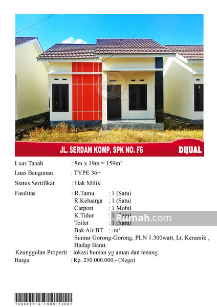 Detail Gambar Rumah Tipe 36 Gambar Jalan Nomer 53