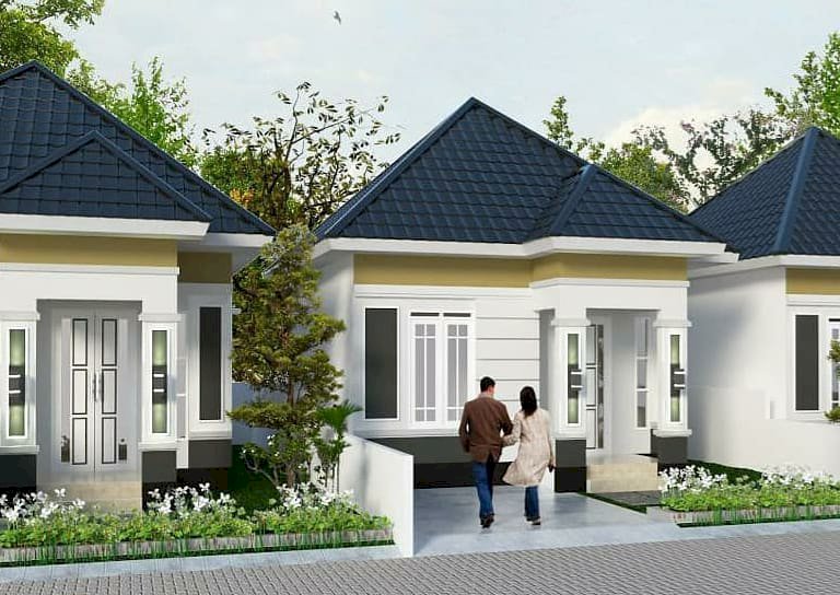 Detail Gambar Rumah Tipe 36 Gambar Jalan Paving Blok Nomer 28