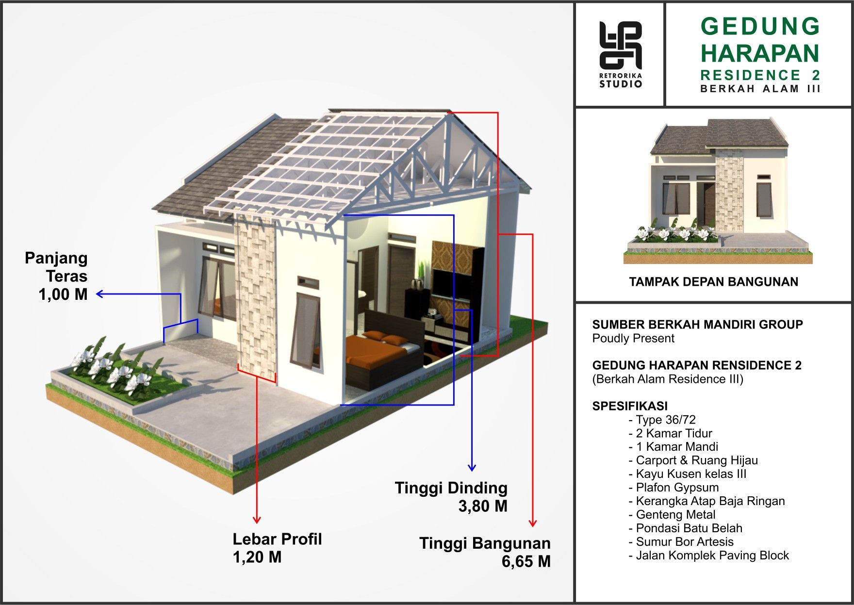 Detail Gambar Rumah Tipe 36 Gambar Jalan Paving Blok 3d Nomer 39