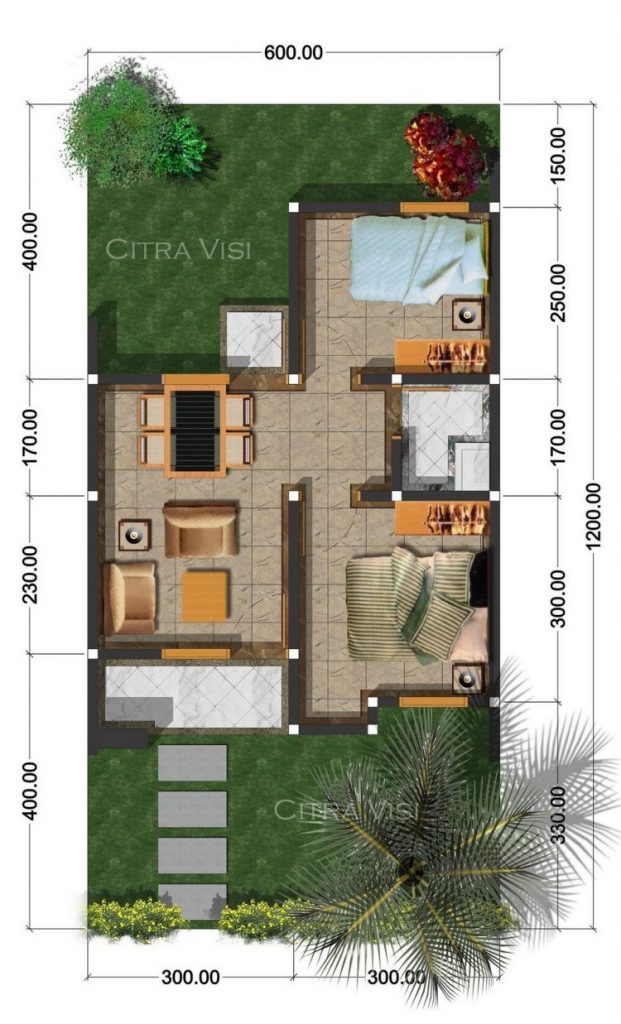 Detail Gambar Rumah Tipe 36 Gambar Pohon Kecil 3d Nomer 44