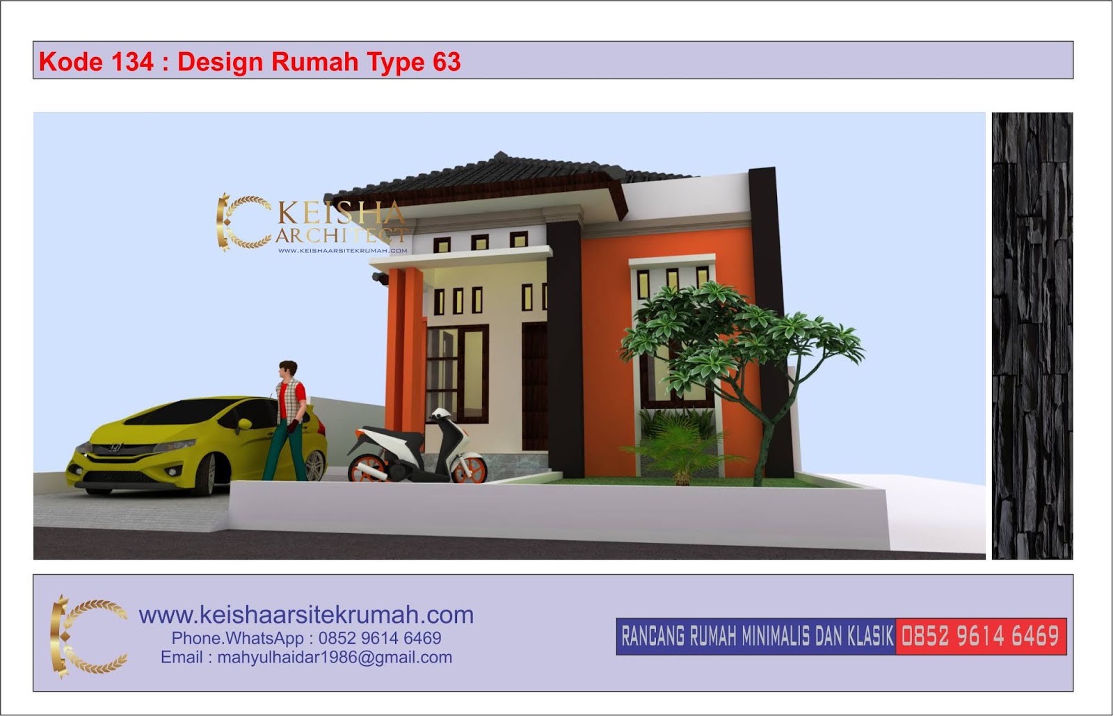 Detail Gambar Rumah Tipe 36 Jalan 3dimensi Nomer 34
