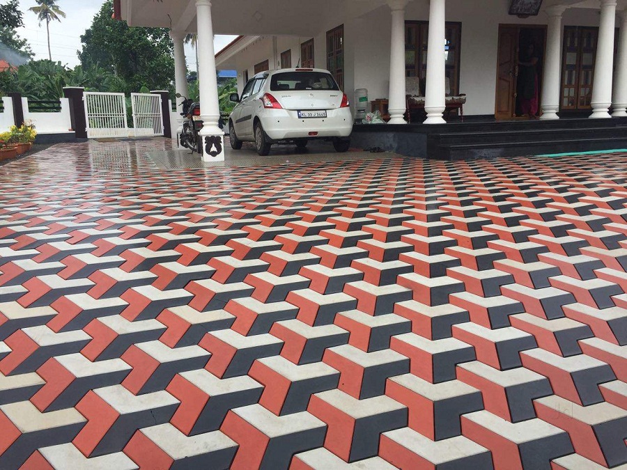 Detail Gambar Rumah Tipe 36 Jalan Paving Blok 3dimensi Nomer 7