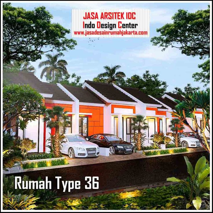 Detail Gambar Rumah Tipe 36 Latar Alam 3d Nomer 11