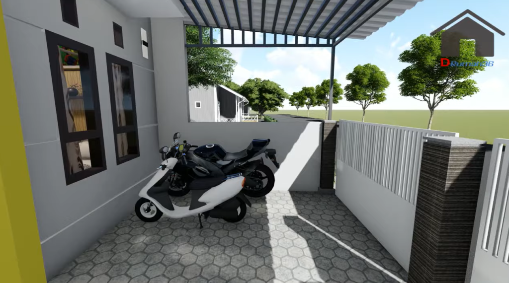 Detail Gambar Rumah Tipe 36 Latar Alam 3d Nomer 53