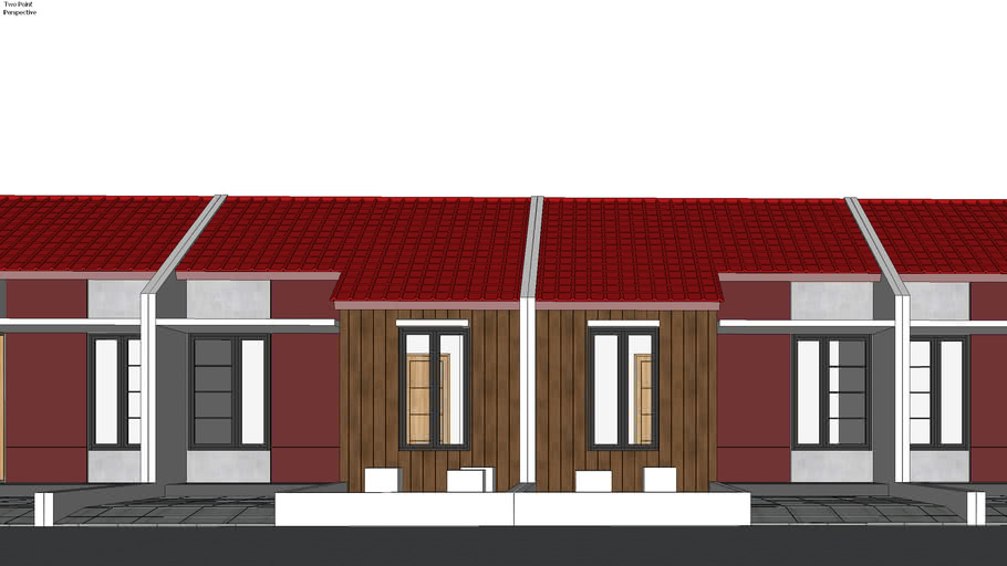 Detail Gambar Rumah Tipe 36 Latar Perumahan3d Nomer 3