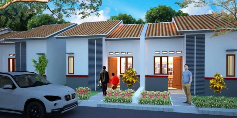 Detail Gambar Rumah Tipe 36 Latar Taman 3d Nomer 11