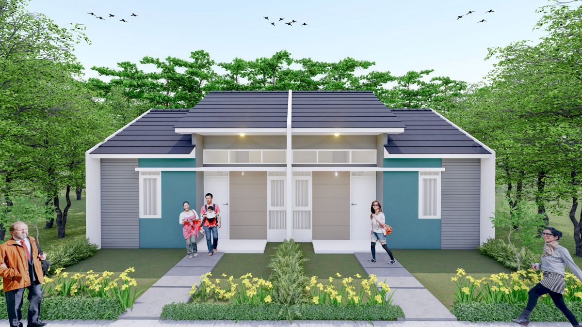 Detail Gambar Rumah Tipe 36 Rumput Animasi Nomer 33