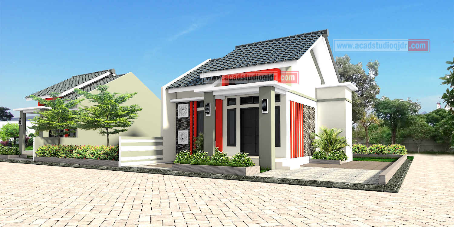 Detail Gambar Rumah Tipe 46 Nomer 24