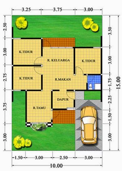 Detail Gambar Rumah Tipe 70 Nomer 5