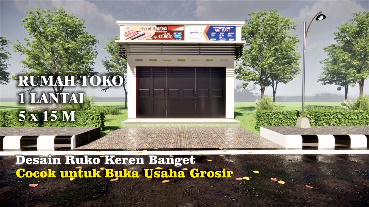Detail Gambar Rumah Toko Minimalis Nomer 15