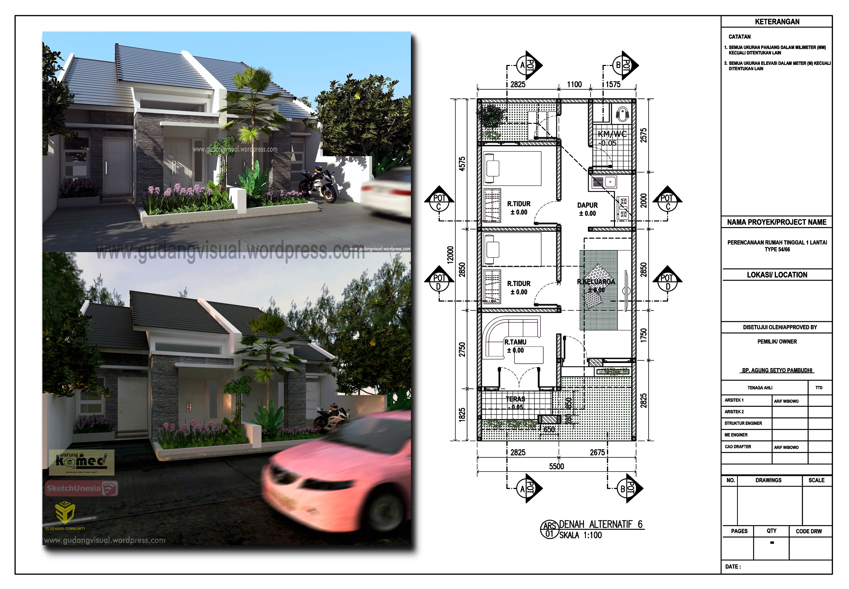 Detail Gambar Rumah Type 54 Nomer 35