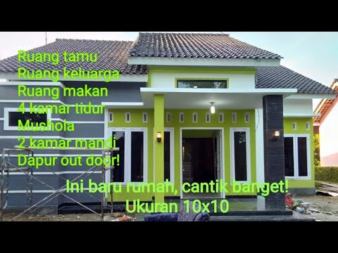 Detail Gambar Rumah Ukuran 10x10 Nomer 6