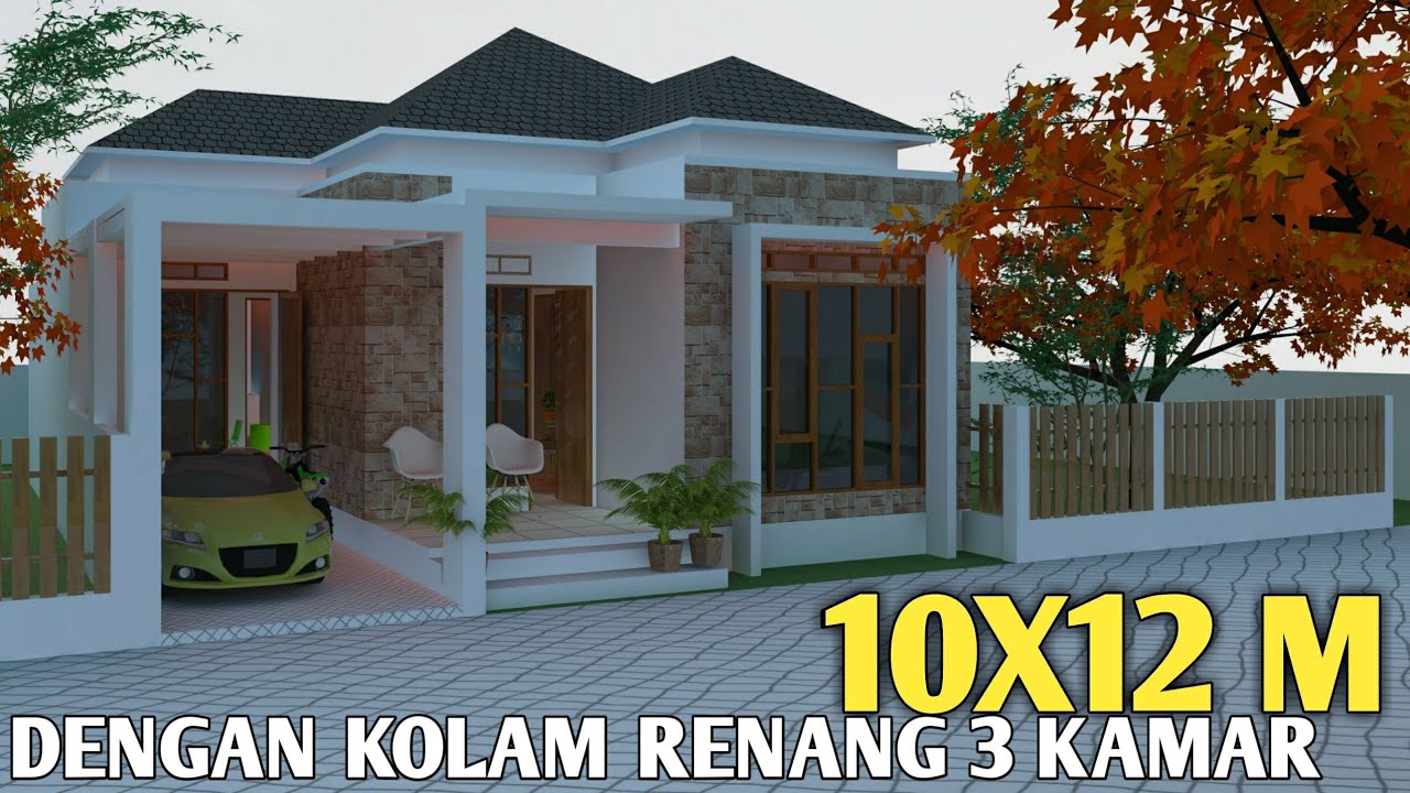 Detail Gambar Rumah Ukuran 10x12 Nomer 44