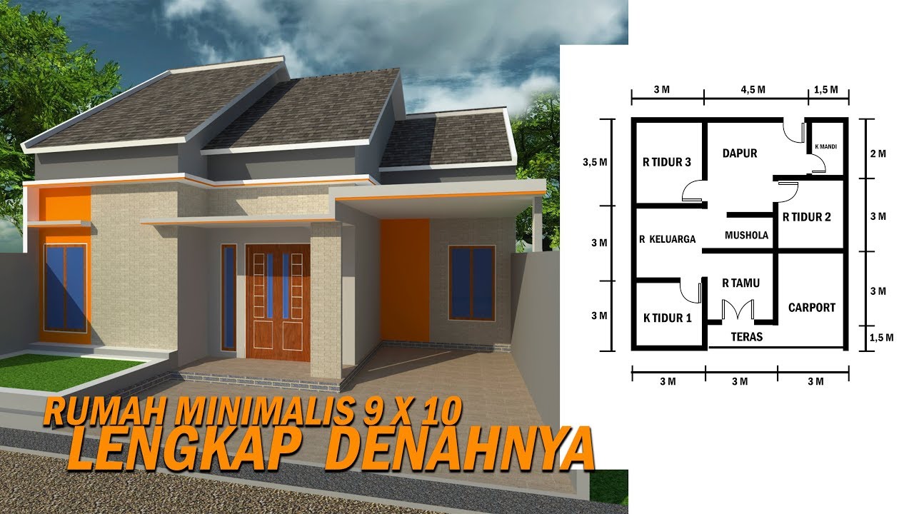 Detail Gambar Rumah Ukuran 5 9 Nomer 16