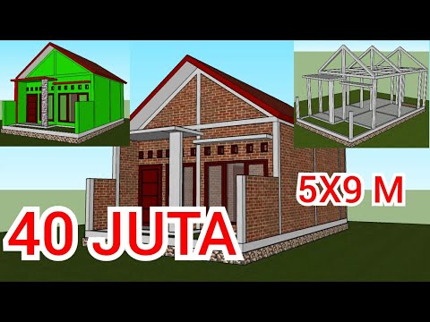 Detail Gambar Rumah Ukuran 5 9 Nomer 8