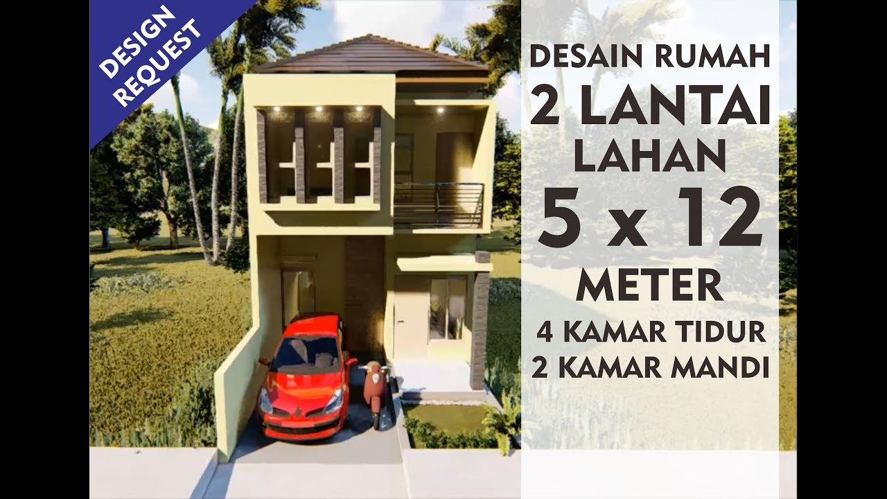 Detail Gambar Rumah Ukuran 5 Kali 12 Nomer 20