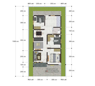 Detail Gambar Rumah Ukuran 6x11 Nomer 52