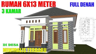 Detail Gambar Rumah Ukuran 6x13 Nomer 23