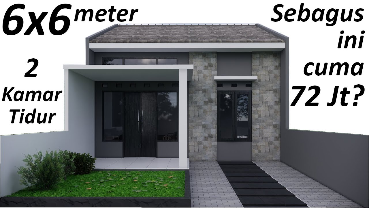 Detail Gambar Rumah Ukuran 6x6 M Nomer 2