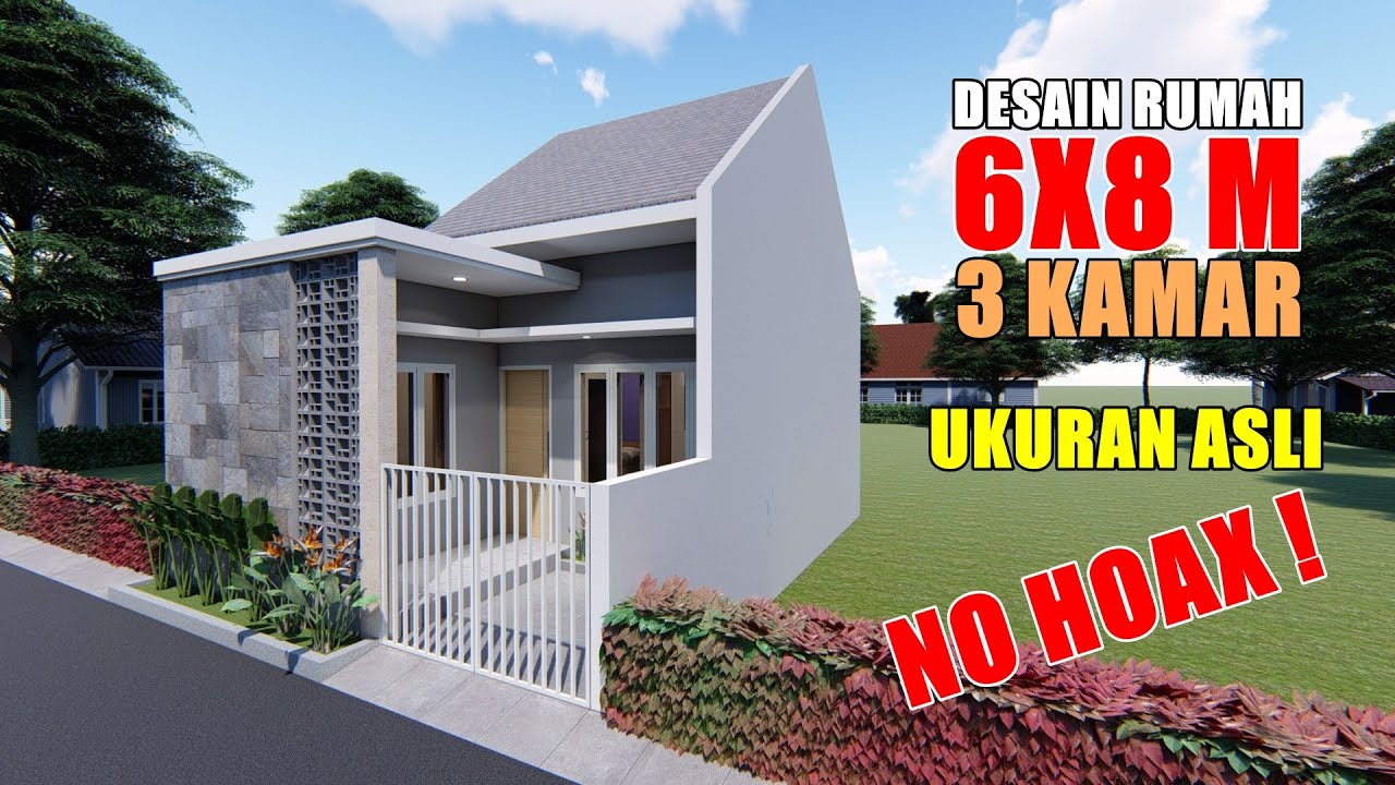 Detail Gambar Rumah Ukuran 6x8 Nomer 11