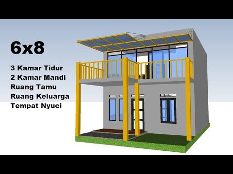 Detail Gambar Rumah Ukuran 6x8 Nomer 44