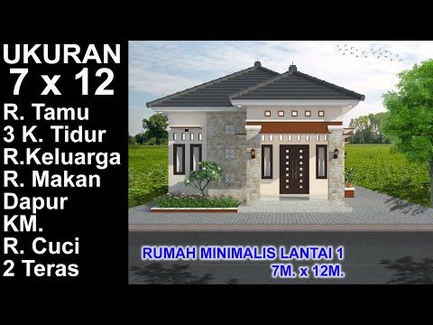 Detail Gambar Rumah Ukuran 7x13 Kamar 3 Nomer 23