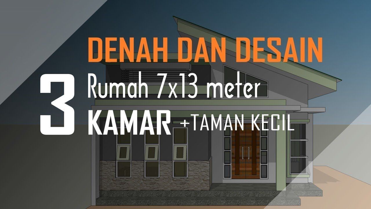 Detail Gambar Rumah Ukuran 7x13 Kamar 3 Nomer 5