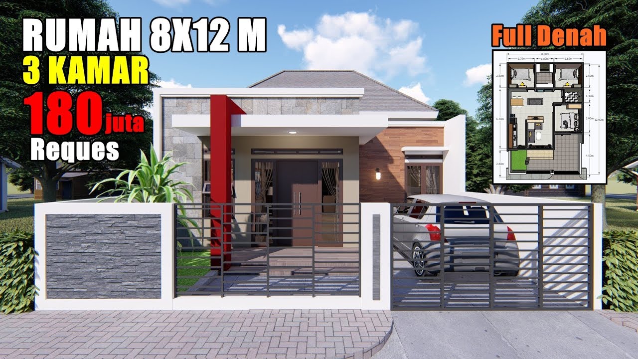 Download Gambar Rumah Ukuran 8x12 Nomer 25