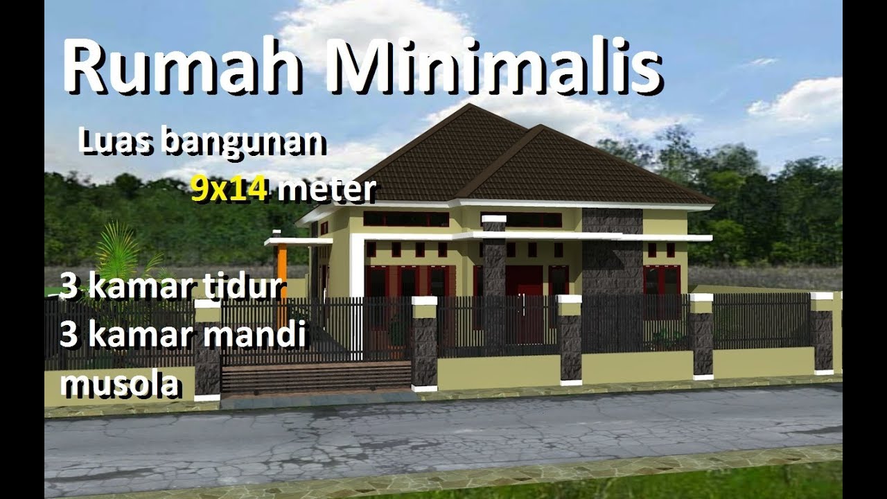 Detail Gambar Rumah Ukuran 9x14 Nomer 5