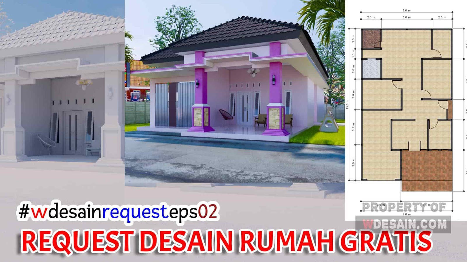 Detail Gambar Rumah Ukuran 9x14 Nomer 50