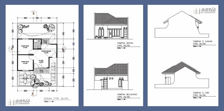 Detail Gambar Rumah Untuk Denah Nomer 15