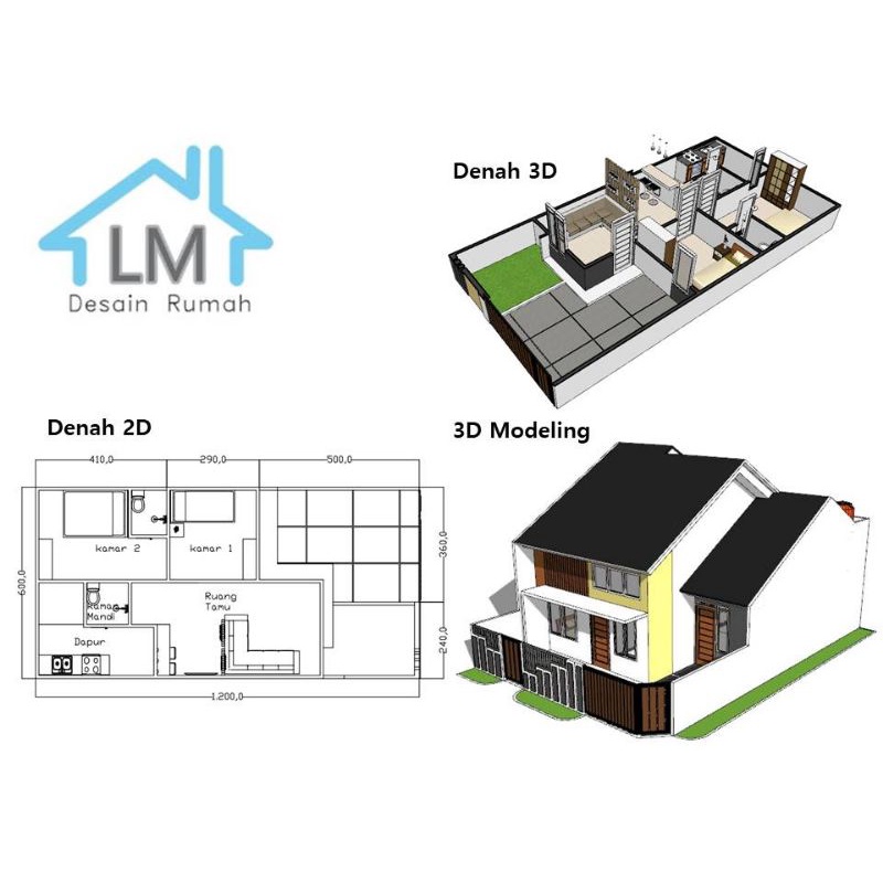 Detail Gambar Rumah Untuk Denah Nomer 55