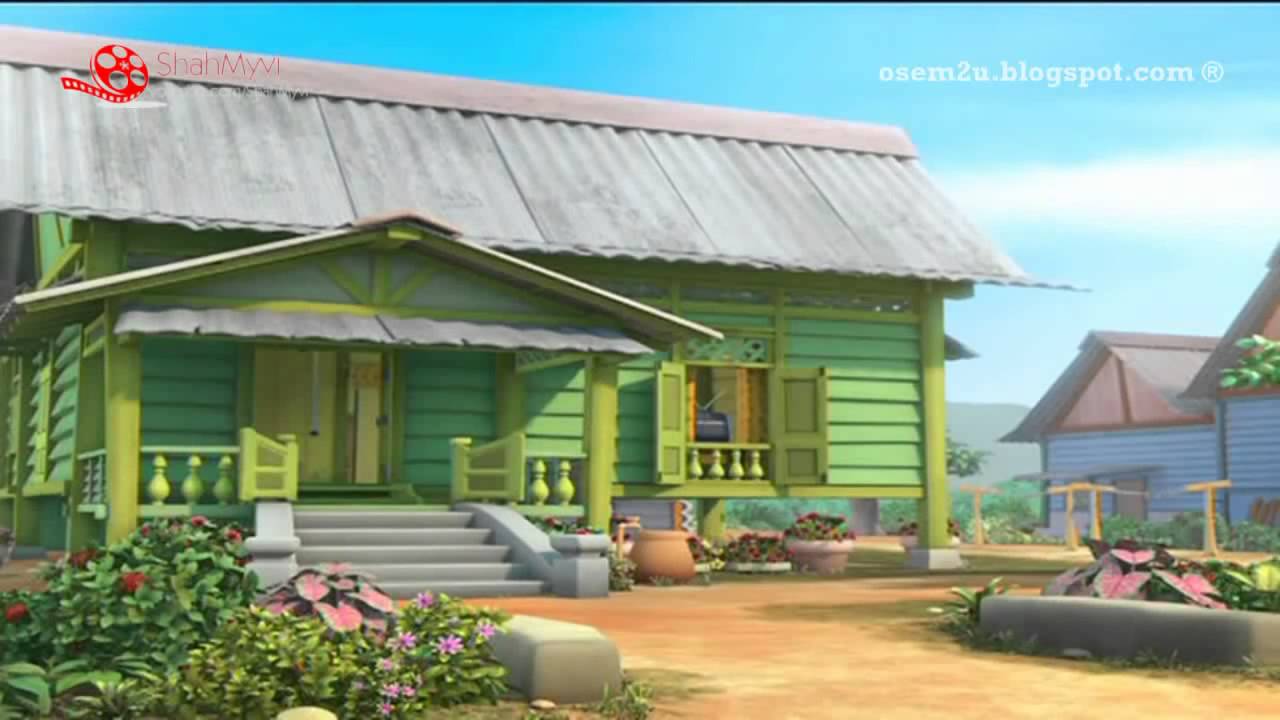 Detail Gambar Rumah Upin Dan Ipin Nomer 11