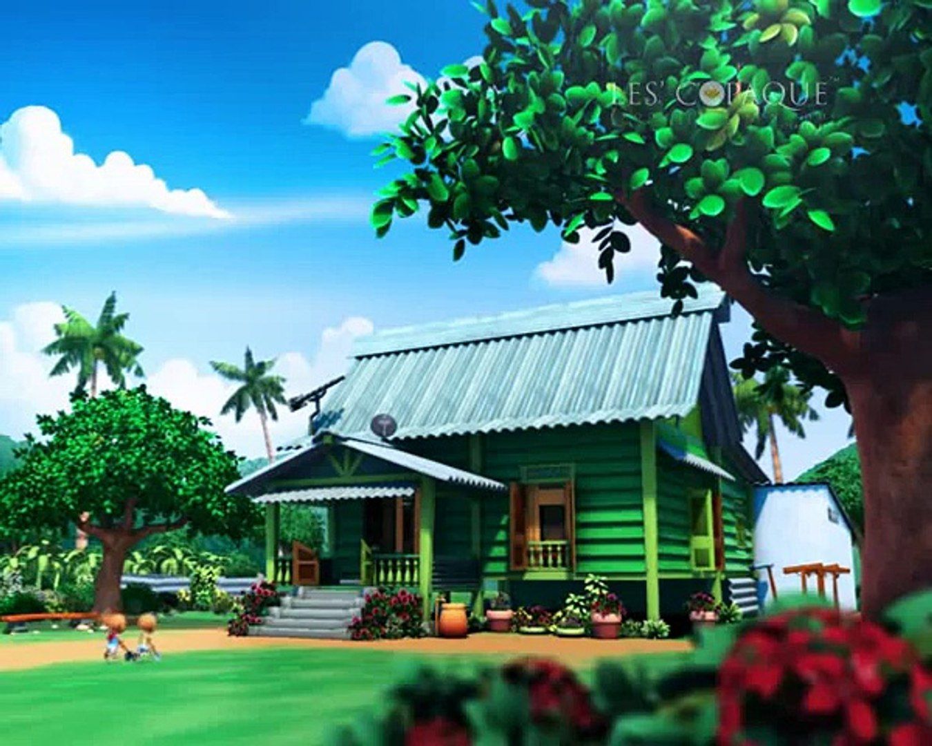 Gambar Rumah Upin Ipin Kartun - KibrisPDR