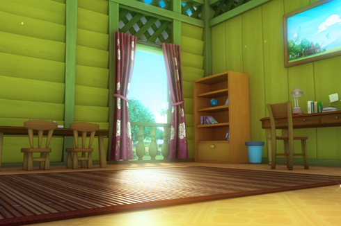 Detail Gambar Rumah Upin Ipin Kartun Nomer 23