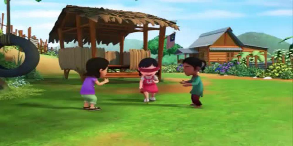 Detail Gambar Rumah Upin Ipin Kartun Nomer 46